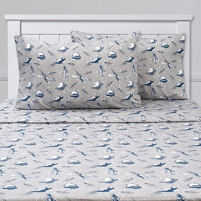 Sweet Home Collection™ Space Microfiber Wrinkle Resistant Kids Sheet Set