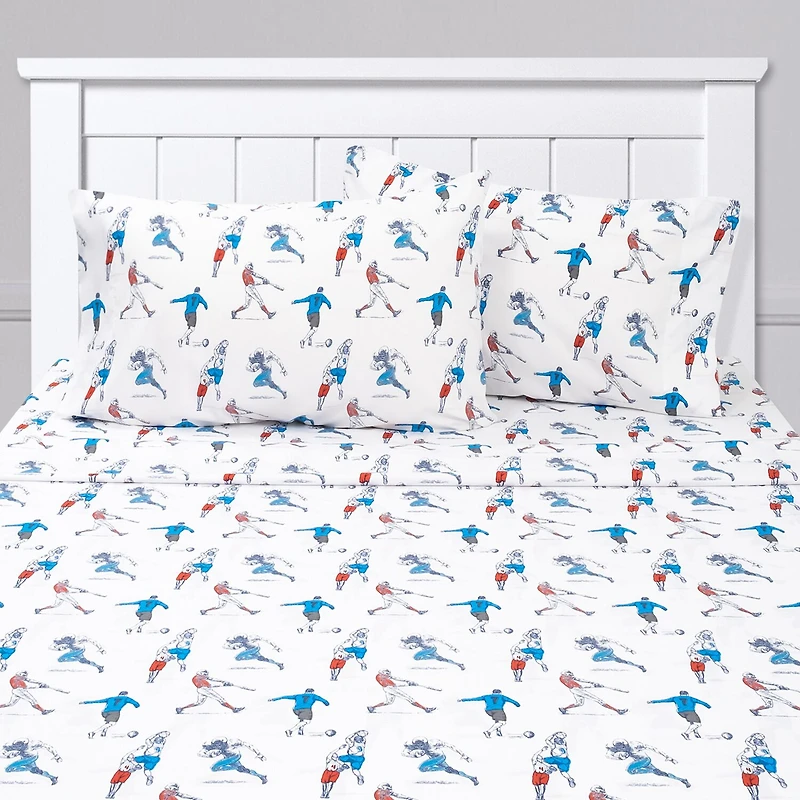 Sweet Home Collection™ Sports Microfiber Wrinkle Resistant Kids Sheet Set