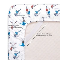 Sweet Home Collection™ Sports Microfiber Wrinkle Resistant Kids Sheet Set