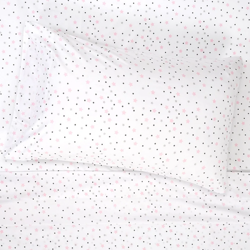Sweet Home Collection™ Stars Microfiber Wrinkle Resistant Kids Sheet Set