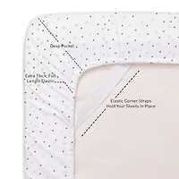 Sweet Home Collection™ Stars Microfiber Wrinkle Resistant Kids Sheet Set