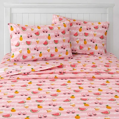 Sweet Home Collection™ Summer Fun Microfiber Wrinkle Resistant Kids Sheet Set