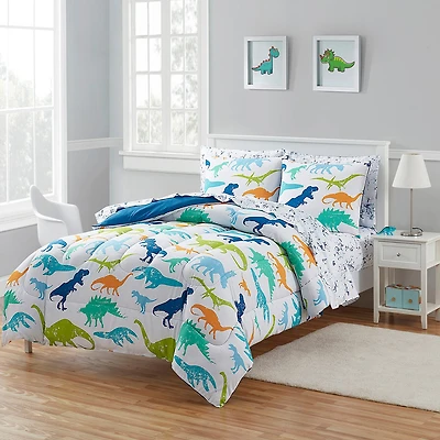 Sweet Home Collection™ Dinosaurs Lightweight Down Alternative Kids Comforter Set