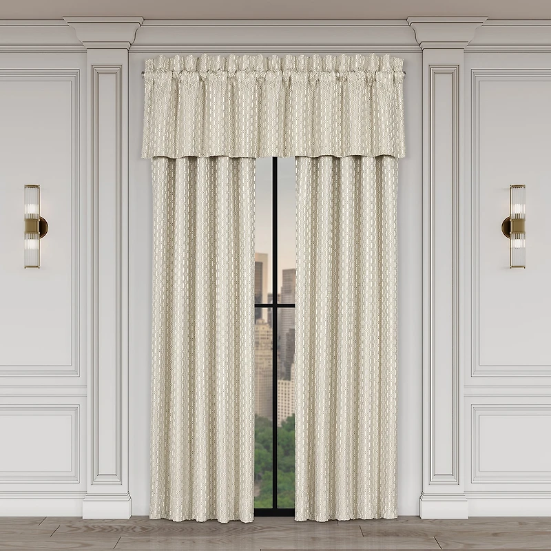 Queen Street Melbourne Rod Pocket Waterfall Valance