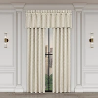 Queen Street Melbourne Rod Pocket Waterfall Valance