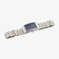 Geneva Mens Silver Tone Bracelet Watch Mac7146jc