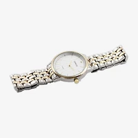 Geneva Mens Two Tone Bracelet Watch Mac8175jc
