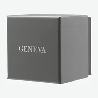 Geneva Mens Gold Tone Bracelet Watch Mac8177jc