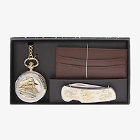 Mens Two Tone 3-pc. Watch Boxed Set Mac7152jc