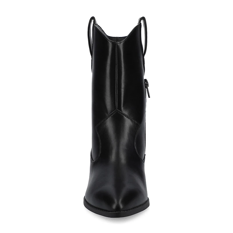 Journee Collection Womens Fritzie Block Heel Booties