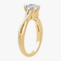 (H-I, I1) Womens 1 CT. T.W. Lab Grown White Diamond 14K Gold Over Silver Bridal Set