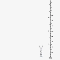 (G, Si1-Si2) Womens 1 CT. T.W. Lab Grown White Diamond Sterling Silver 18 Inch Pendant Necklace