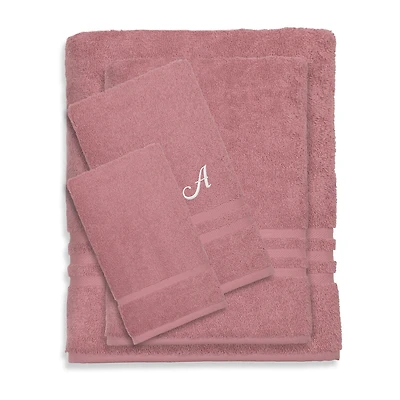 Linum Home Textiles Denzi Monogram Towel Collection 4-pc. Bath Set