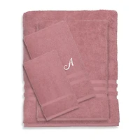 Linum Home Textiles Denzi Monogram Towel Collection 4-pc. Bath Set