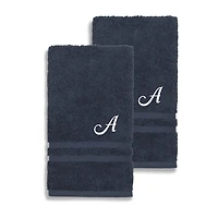 Linum Home Textiles Denzi Monogram Towel Collection 2-pc. Hand