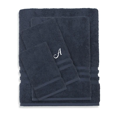 Linum Home Textiles Denzi Monogram Towel Collection 4-pc. Bath Set
