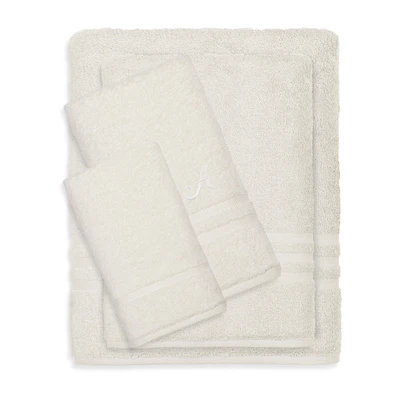 Linum Home Textiles Denzi Monogram Towel Collection 4-pc. Bath Set