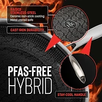 Hell's Kitchen Hybrid Stainless Steel 1.5-qt. Sauce Pan
