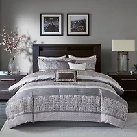 Madison Park Melody 7-pc. Jacquard Comforter Set