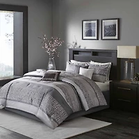 Madison Park Melody 7-pc. Jacquard Comforter Set