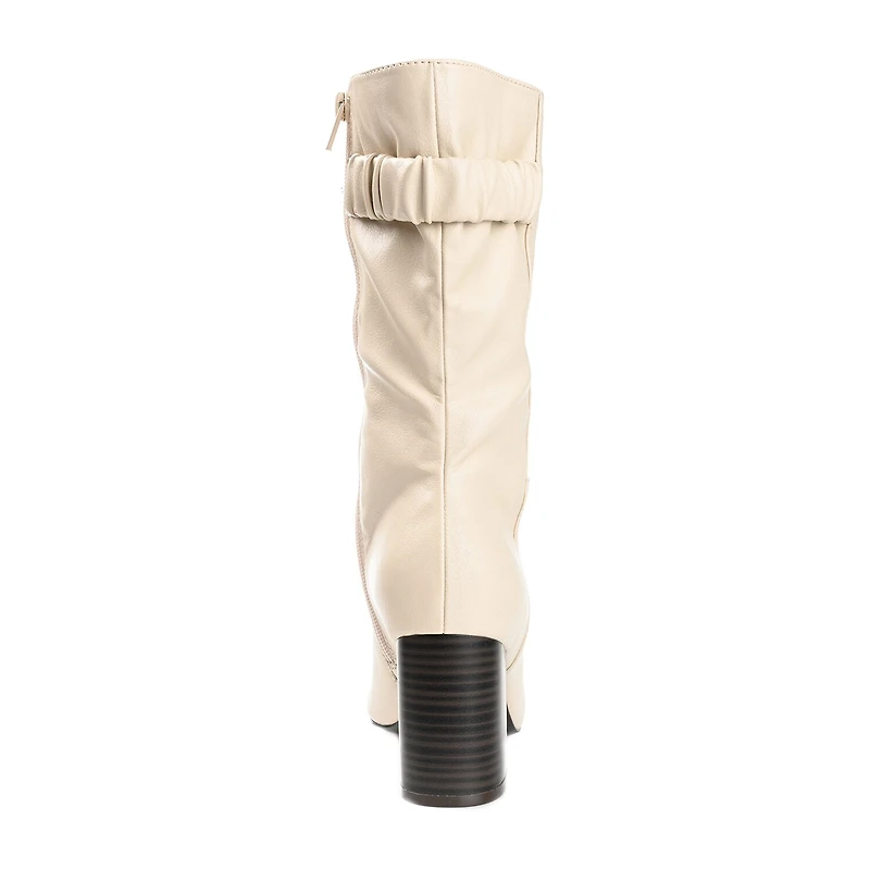 Journee Collection Womens Jc Wilo Stacked Heel Riding Boots