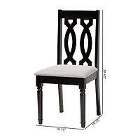 Cherese Dining Room Collection 2-pc. Chair