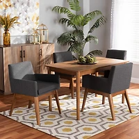 Dorina Dining Room Collection 5-pc. Rectangular Set