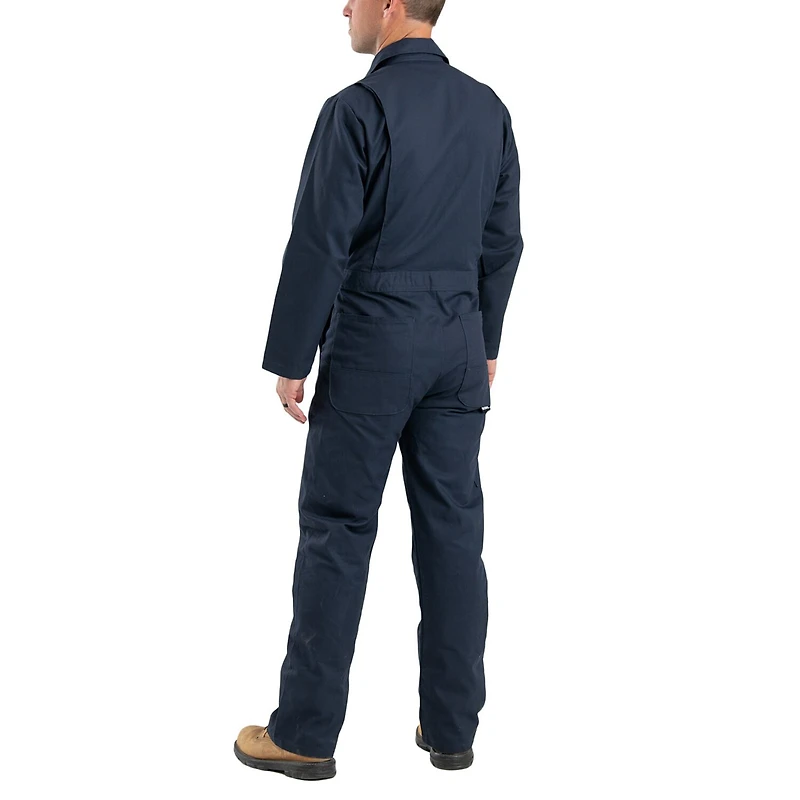 Berne Exhaust Unlined Mens Big and Tall Long Sleeve Workwear Coverall