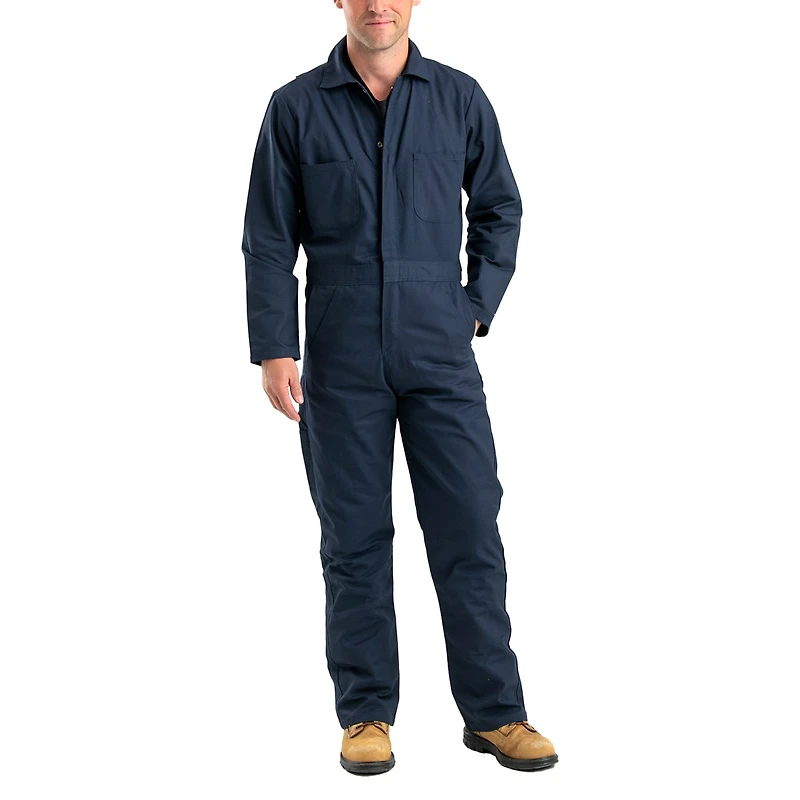 Berne Exhaust Unlined Mens Big and Tall Long Sleeve Workwear Coverall