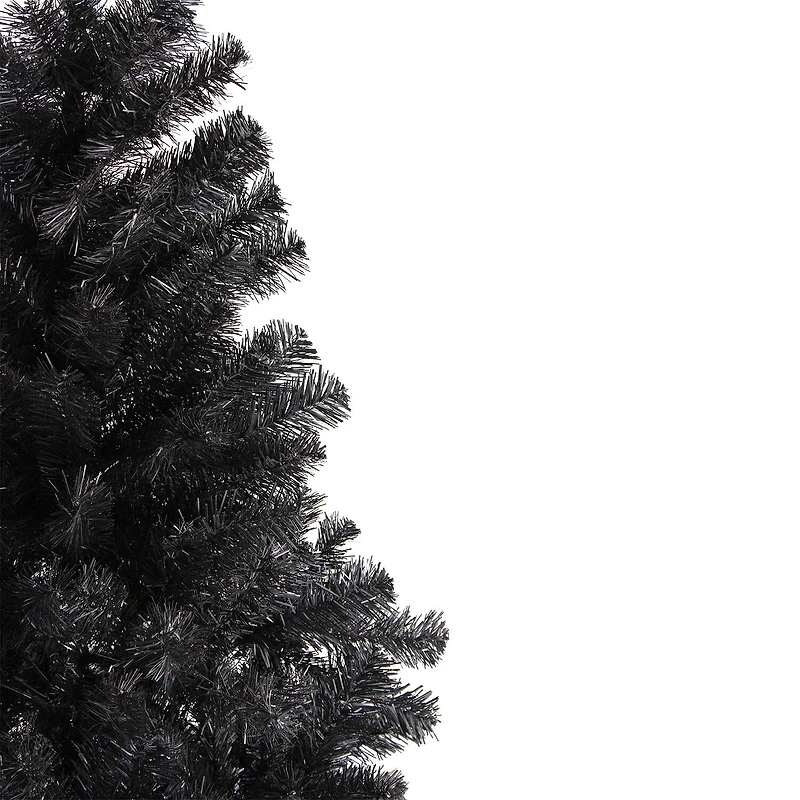 6' Black Colorado Spruce Artificial Halloween Tree - Unlit