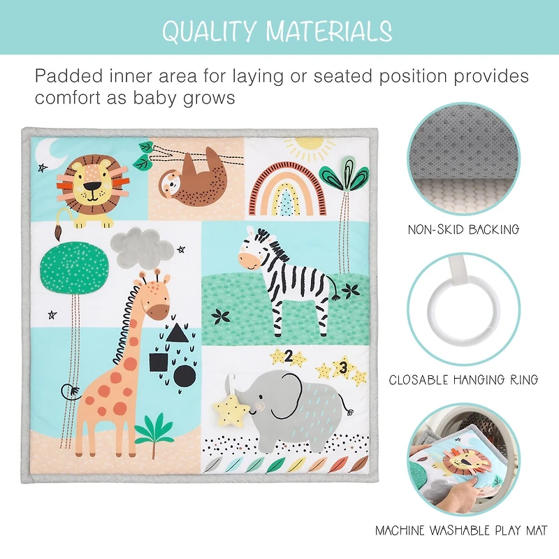 The Peanutshell Safari Baby Activity Center