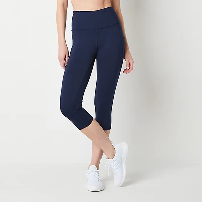 Xersion EverUltra High Rise Stretch Fabric Capris