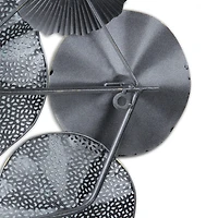 Cheungs Coastal Flower Burst Metal Wall Art