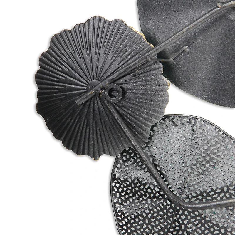 Cheungs Coastal Flower Burst Metal Wall Art