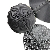 Cheungs Coastal Flower Burst Metal Wall Art