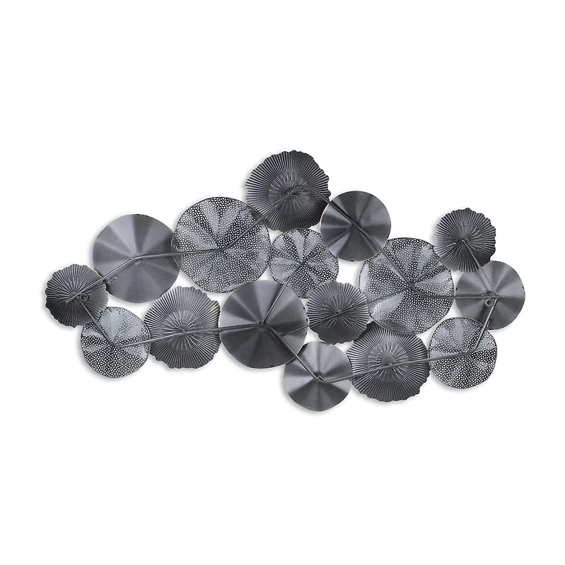Cheungs Coastal Flower Burst Metal Wall Art