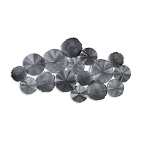 Cheungs Coastal Flower Burst Metal Wall Art
