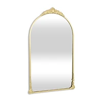 Cheungs Everlaine Modern Victorian Gold Wall Mount Wall Mirror