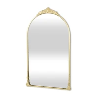 Cheungs Everlaine Modern Victorian Gold Wall Mount Wall Mirror