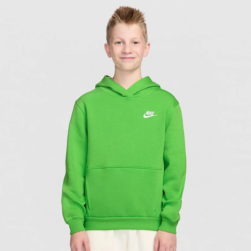 Nike Club Big Kid Unisex Long Sleeve Active Hoodie