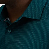 Haggar Mens Long Sleeve Regular Fit Big and Tall Button-Down Shirt