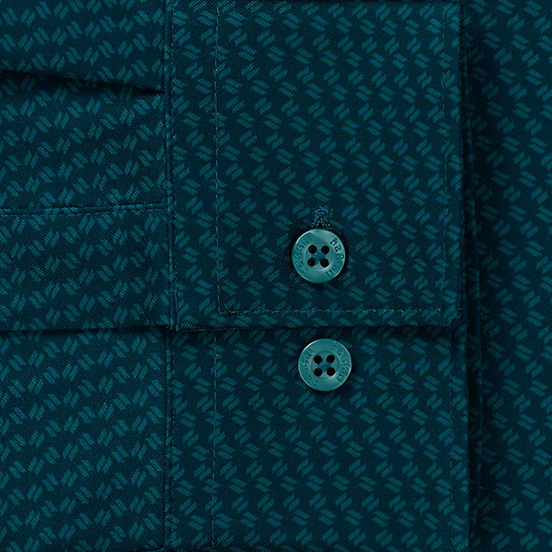 Haggar Mens Long Sleeve Regular Fit Big and Tall Button-Down Shirt