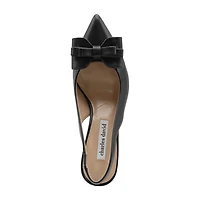 Charles David Astrid Womens Pointed Closed Toe Block Heel Pumps
