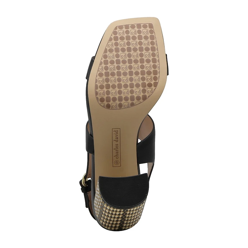 Charles David Womens Radley Heeled Sandals