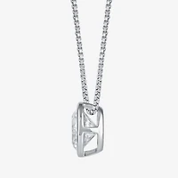 (F / Si2) Womens 2 CT. Lab Grown White Diamond 10K Gold Round 18 Inch Pendant Necklace