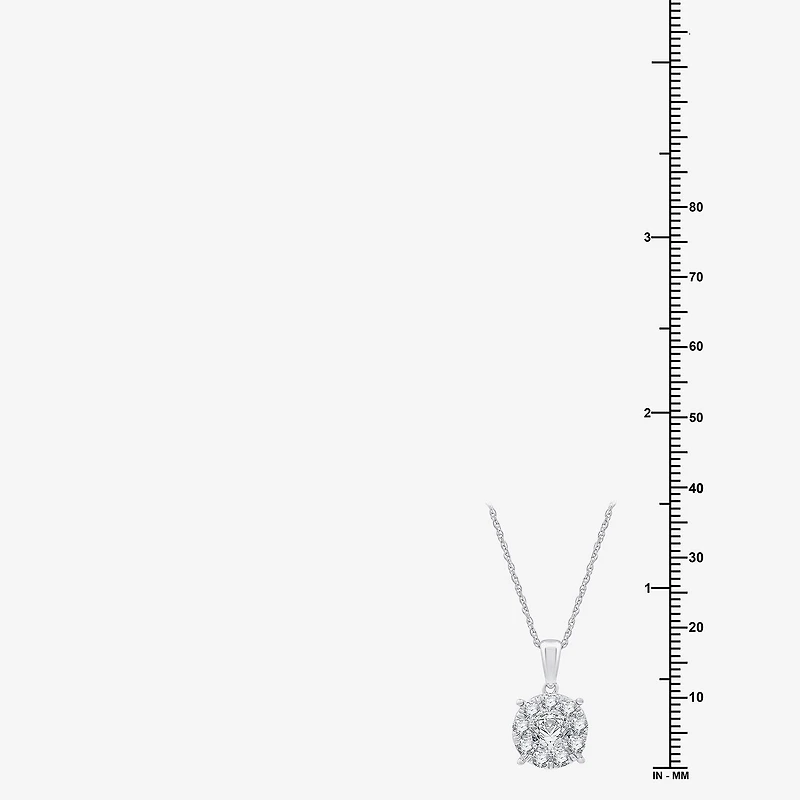 (G, Si1-Si2) Womens 2 CT. T.W. Lab Grown White Diamond Sterling Silver Round 2-pc. Jewelry Set