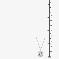 (G, Si1-Si2) Womens 2 CT. T.W. Lab Grown White Diamond Sterling Silver Round 2-pc. Jewelry Set