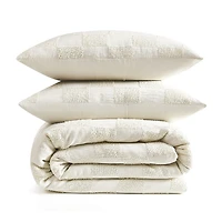 Truly Soft Textured Checkered 2-pc. Duvet Cover Set