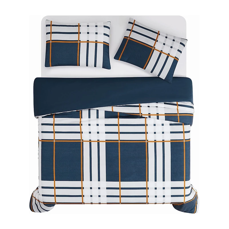 Truly Soft Henry Plaid Comforter Set