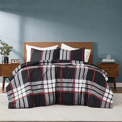 Truly Soft Danbury Plaid Duvet Cover Set